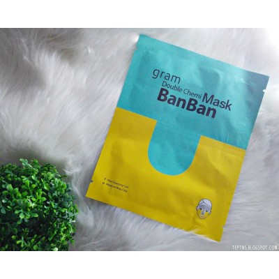 GRAM Double Chemi Ban Ban Mask Sheet(Included MSDS) / Korea cosmetic wholesale