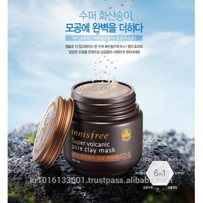 INNISFREE Super volcanic pore clay mask 2X / Korea Cosmetic